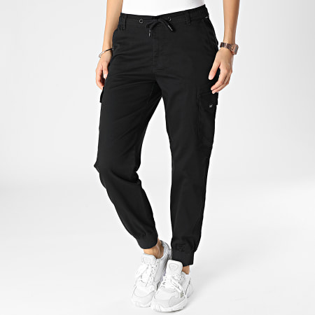 Reell Jeans - Pantalón Cargo Reflex Negro, Mujer